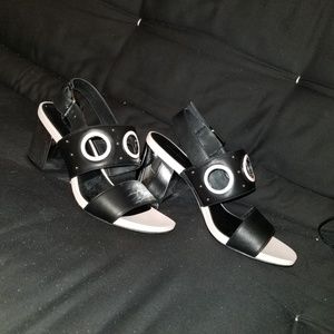 Calvin Klein cute sandal with circular design